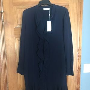 Tory Burch Ruffle knee length dress